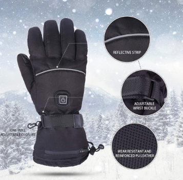 Gants Vélo Hiver Imperméables — Rouler par Tous les Temps