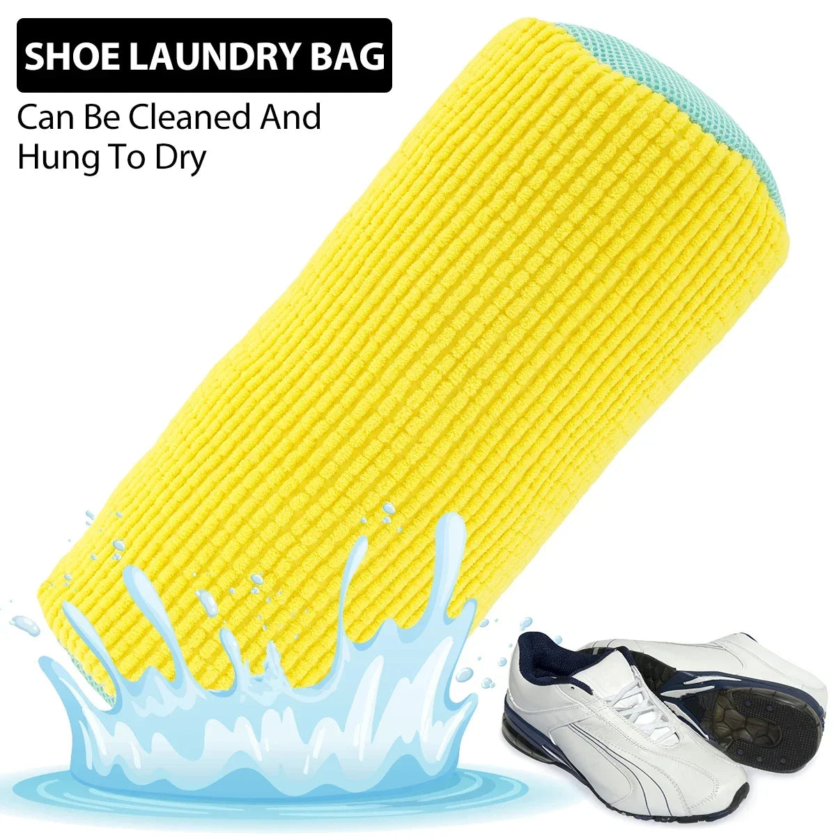 Sac de Lavage Chaussures — Machine Sans Dégâts