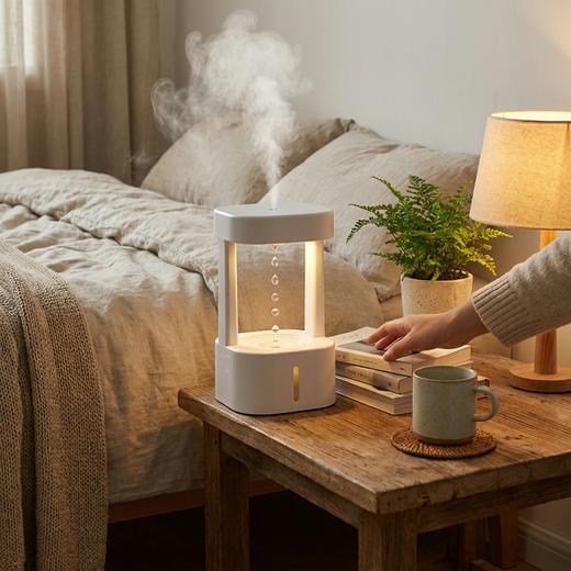 Lampe Nuage de Pluie — Ambiance Zen Instantanée