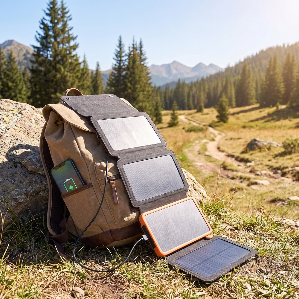 Le soleil recharge, vous profitez