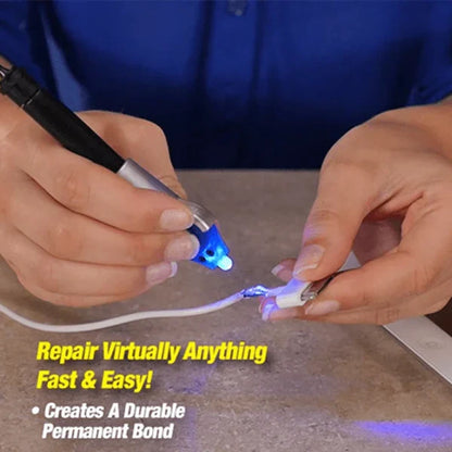 Colle UV 5 Secondes — Répare Tout, Pour de Bon