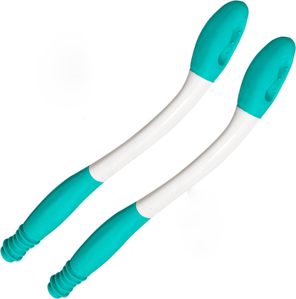 Aide Toilette Longue Portée x2 — Manche 38 cm