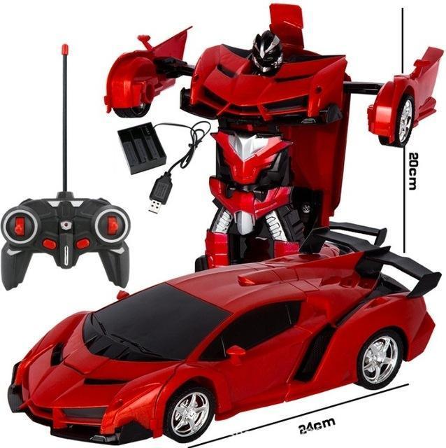 Voiture Robot Transformable RC — Le Jouet qui Épate