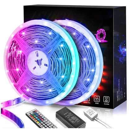 Ruban LED 10m Connecté — Ambiance sur Mesure