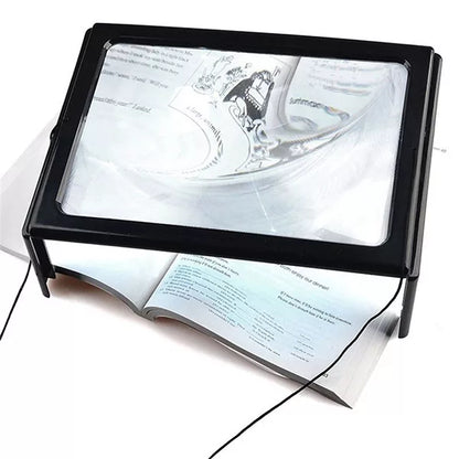 Loupe de Lecture LED Rechargeable — Lisez Sans Fatigue