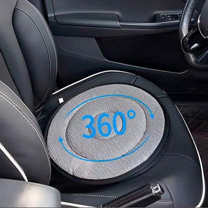 Coussin Pivotant 360° — Rotation Facile en Voiture