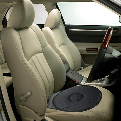 Coussin Pivotant 360° — Rotation Facile en Voiture