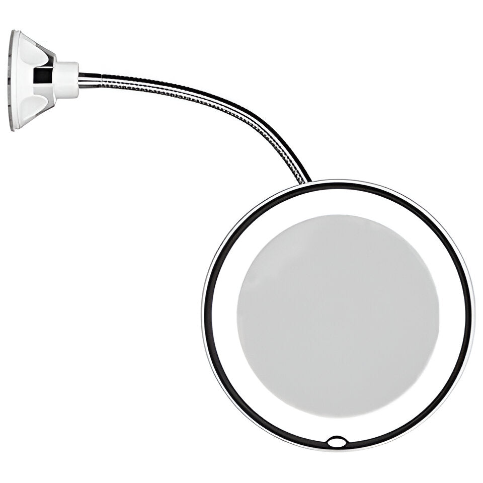 Miroir Grossissant x10 LED — Précision Maquillage