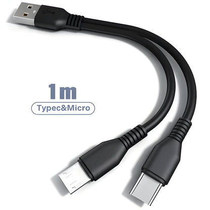 Câble Multi-Port 2en1 — Chargez Tout