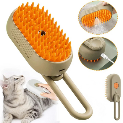 Brosse Vapeur 3en1 — Poils Doux, Maison Propre