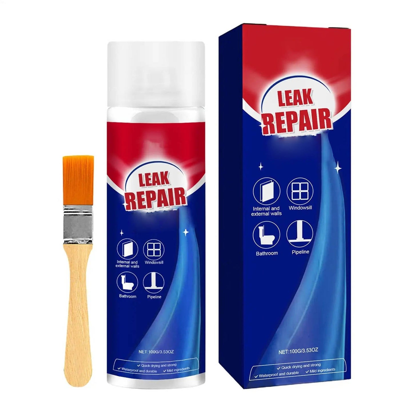 Spray Anti-Fuites x2 — Colmatez en 5 Minutes