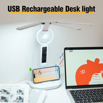 Lampe Bureau 3en1 — Un Bureau Net et Éclairé
