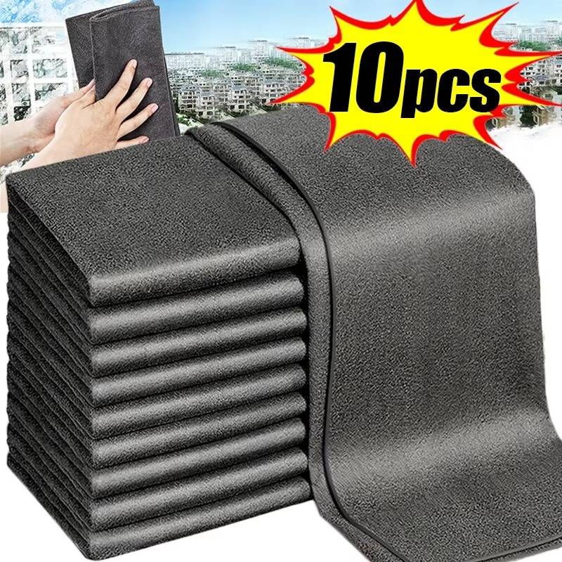 Chiffons Microfibre x10 — Brillance Sans Traces