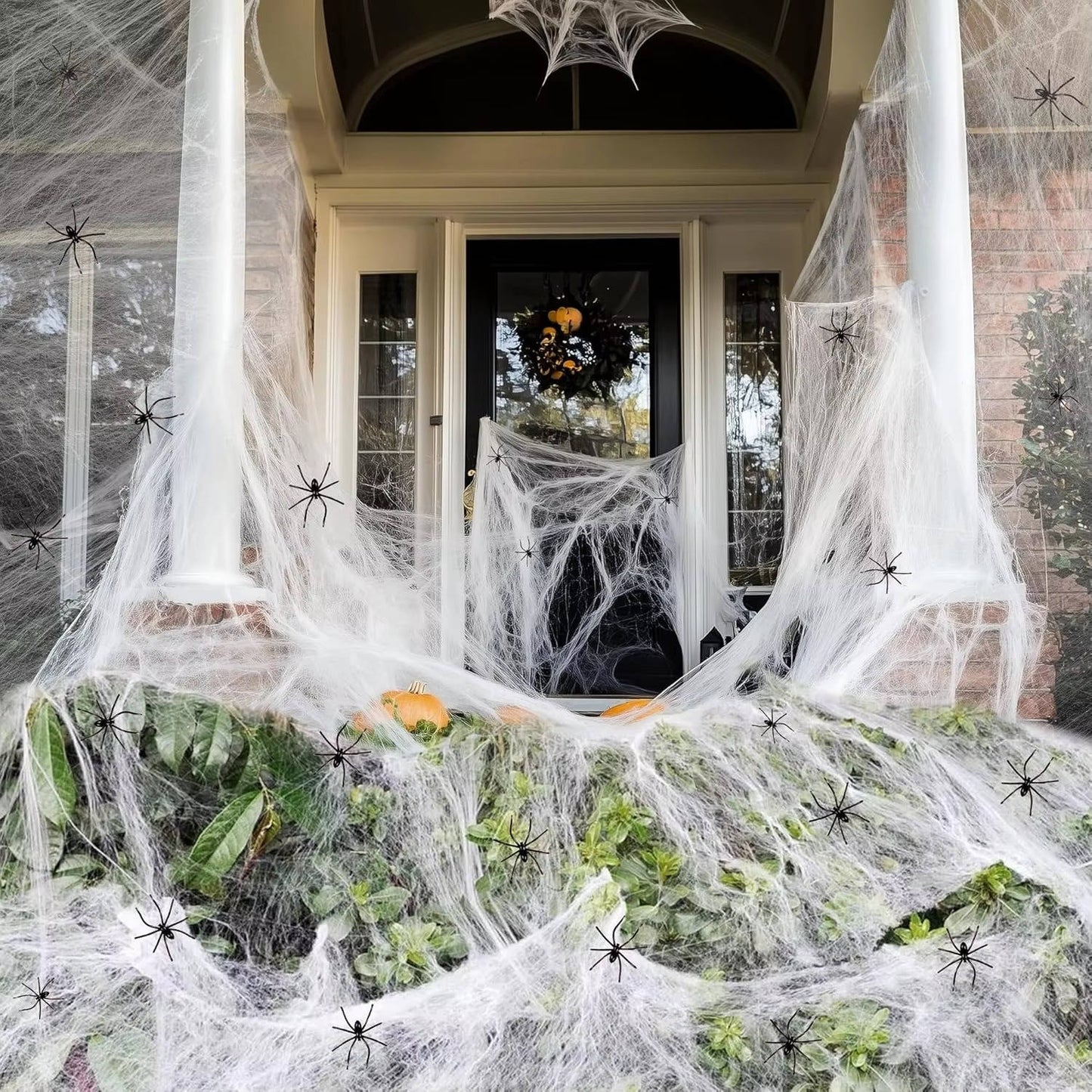 Toile d'Araignée 18m² — Déco Halloween Effrayante