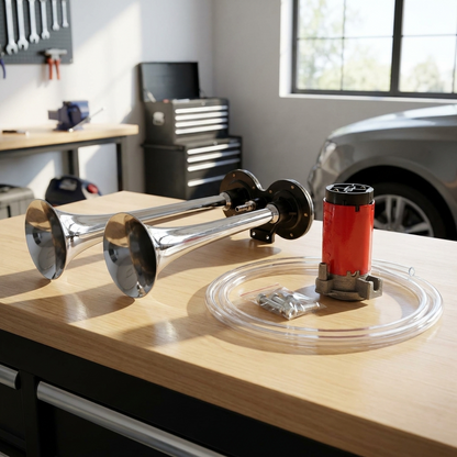 150 DB Trunk For Cars And Trucks in use, lifestyle setting