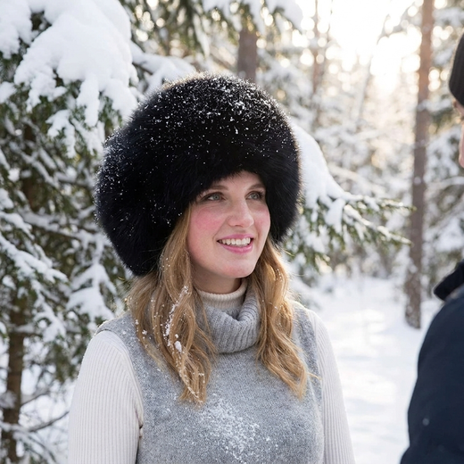 Bonnet Fourrure — Chaleur et Élégance d'Hiver