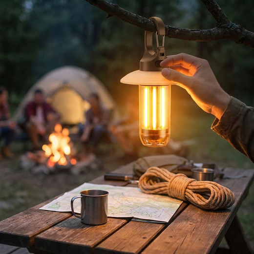 Lampe de Camping LED — Éclairez Vos Aventures