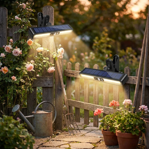 Lampe Solaire Détecteur — Jardin Sûr et Éclairé