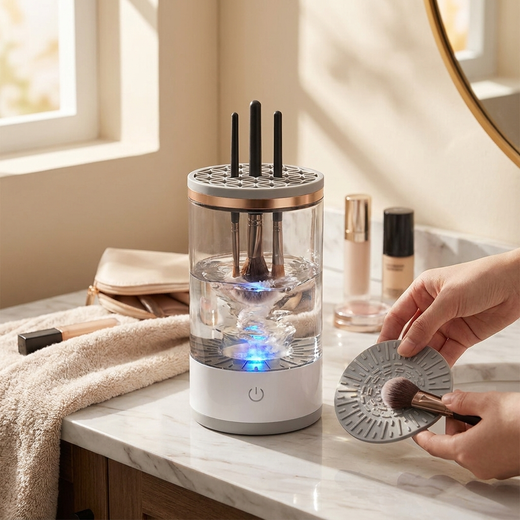 Nettoyeur de Pinceaux — Propres et Secs en 30 s