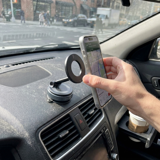 Support Magnétique 360° — Téléphone Bien en Vue