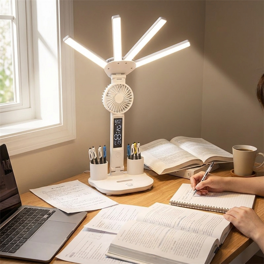 Lampe Bureau 3en1 — Un Bureau Net et Éclairé