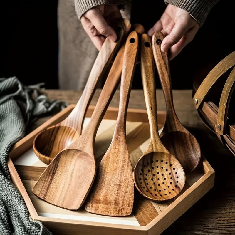 Ustensiles Cuisine x5 — L'Essentiel du Chef