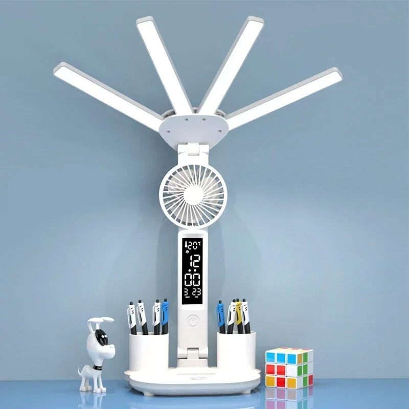 Lampe Bureau 3en1 — Un Bureau Net et Éclairé