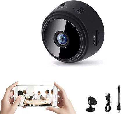Mini Caméra WiFi 1080p — Sécurité Maison