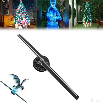 Ventilateur Hologramme 3D — Effet Waouh Garanti