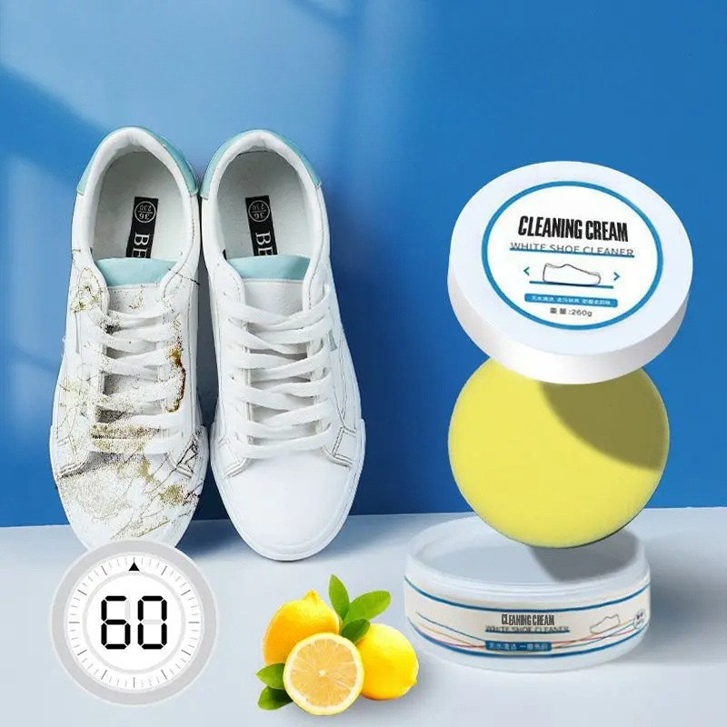 Crème Chaussures Blanches — Blancheur Retrouvée